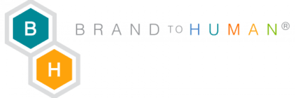 brand to human logo
